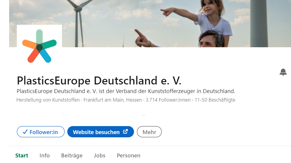 Für News und Updatds folgen Sie Plastics Europe auf X und LinkedIn